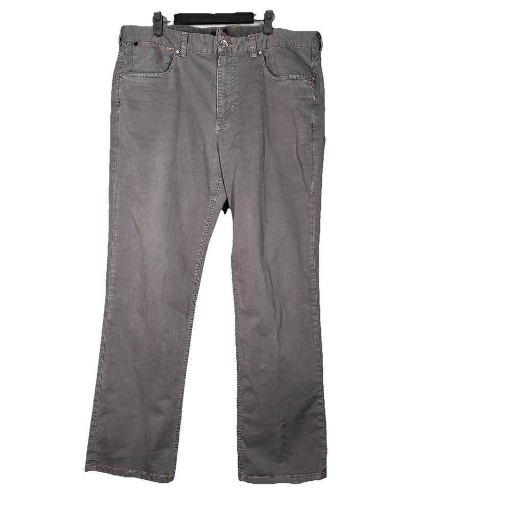 Tommy Bahama Pants Mens Size 38x30 Gray Chino Mid Rise Straight Leg Classic
